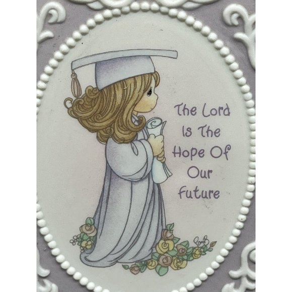 Precious Moments Graduation Photo Frame, Antique - Picture 11 of 11